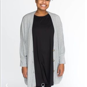 Gray Urban Cardigan by Agnes & Dora NWT